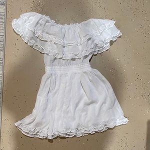 White Off the Shoulder Dress